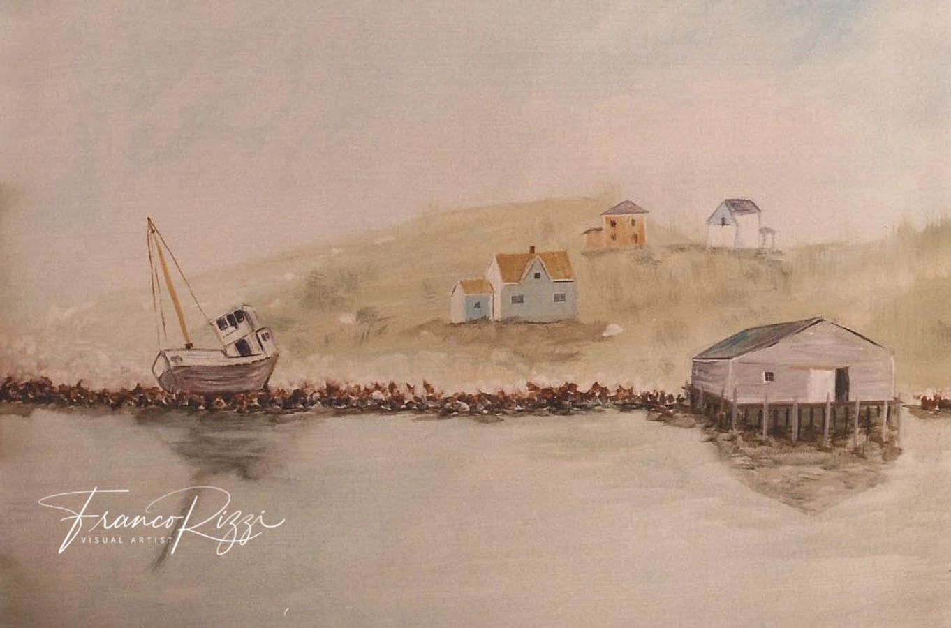 Nova Scotia Harbour — Oils by Franco Rizzi